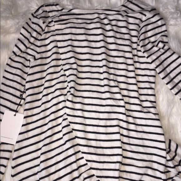 HYE PARK and LUNE black and white stripe sweater - Picture 5 of 5